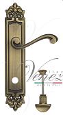 Дверная ручка Venezia на планке PL96 мод. Vivaldi (мат. бронза) сантехническая